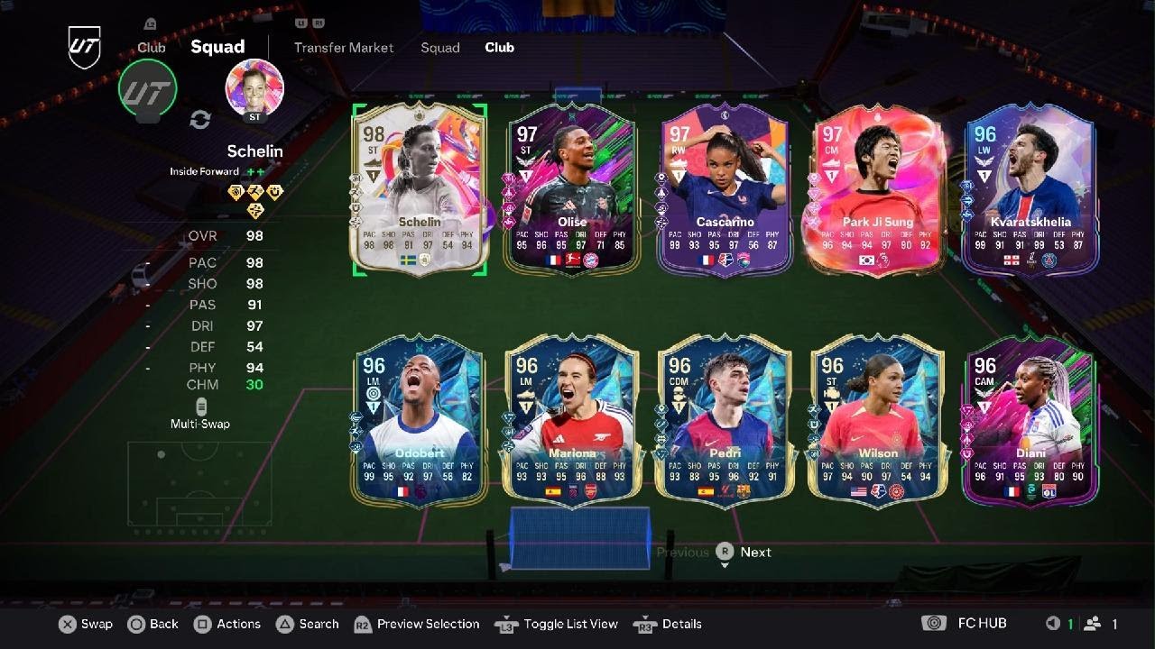 FC 25 - My July Futties Team