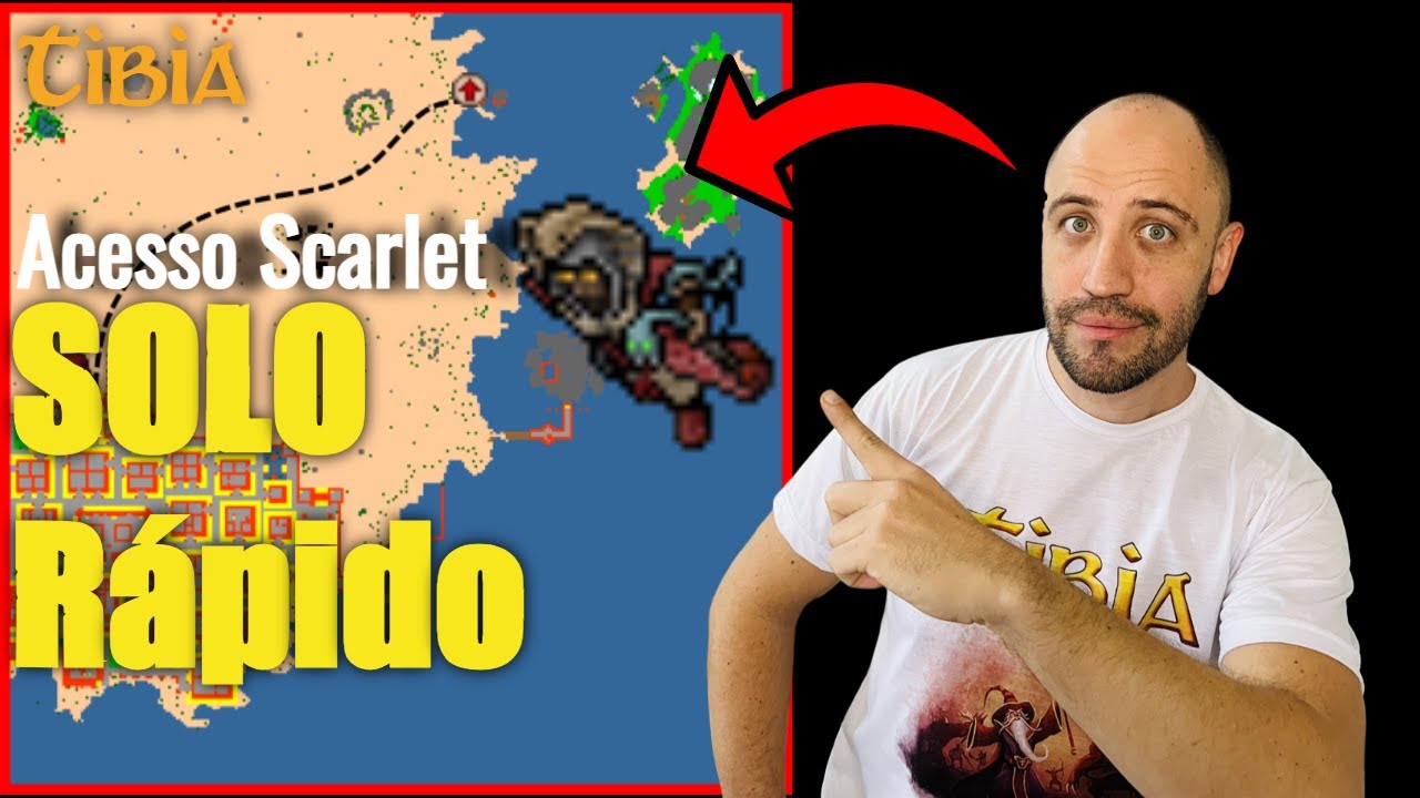 Tibia - Order of the Cobra SOLO . Acesso Scarlett e Cobra Bastion!