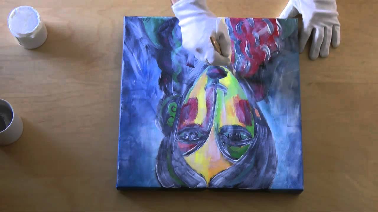 Texturado de Impresión Giclée sobre Lienzo 