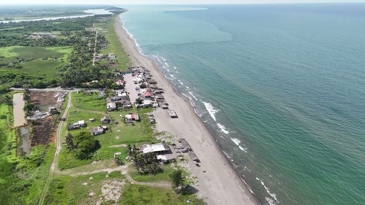 PLAYA MARACAIBO, NAUTLA VERACRUZ #drone  #pueblomagico  #dji  #dronevideo #playa #veracruz