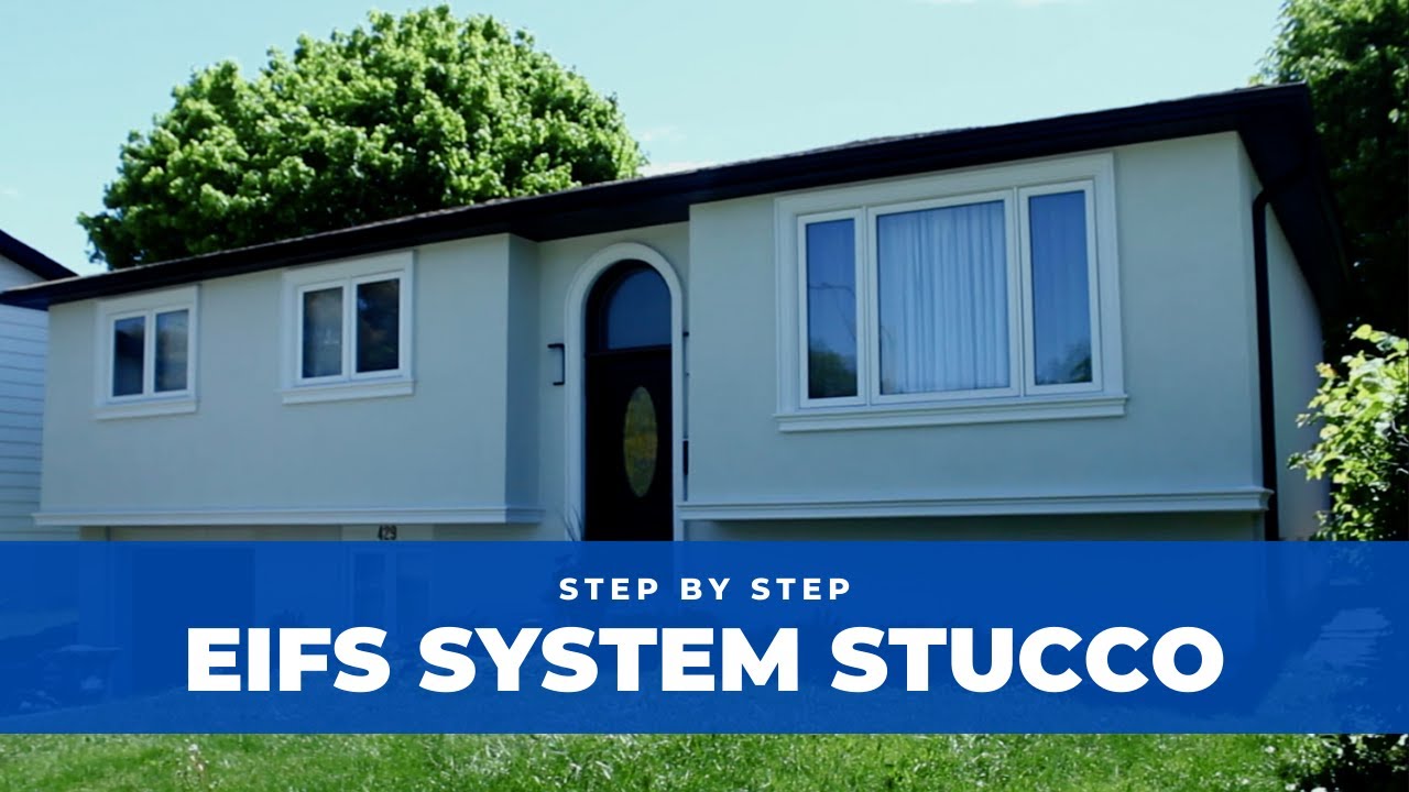 Exterior Insulation Finish System (EIFS - Step by Step)