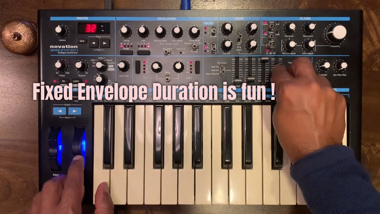 Novation Bass Station 2 Killer Jam #novation #bassstation2