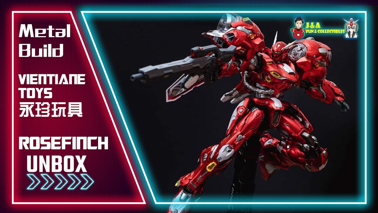 【Unboxing】Metal Build Vientiane Toys 永珍玩具 1/72 Rosefinch | J&A Fun and Collectibles