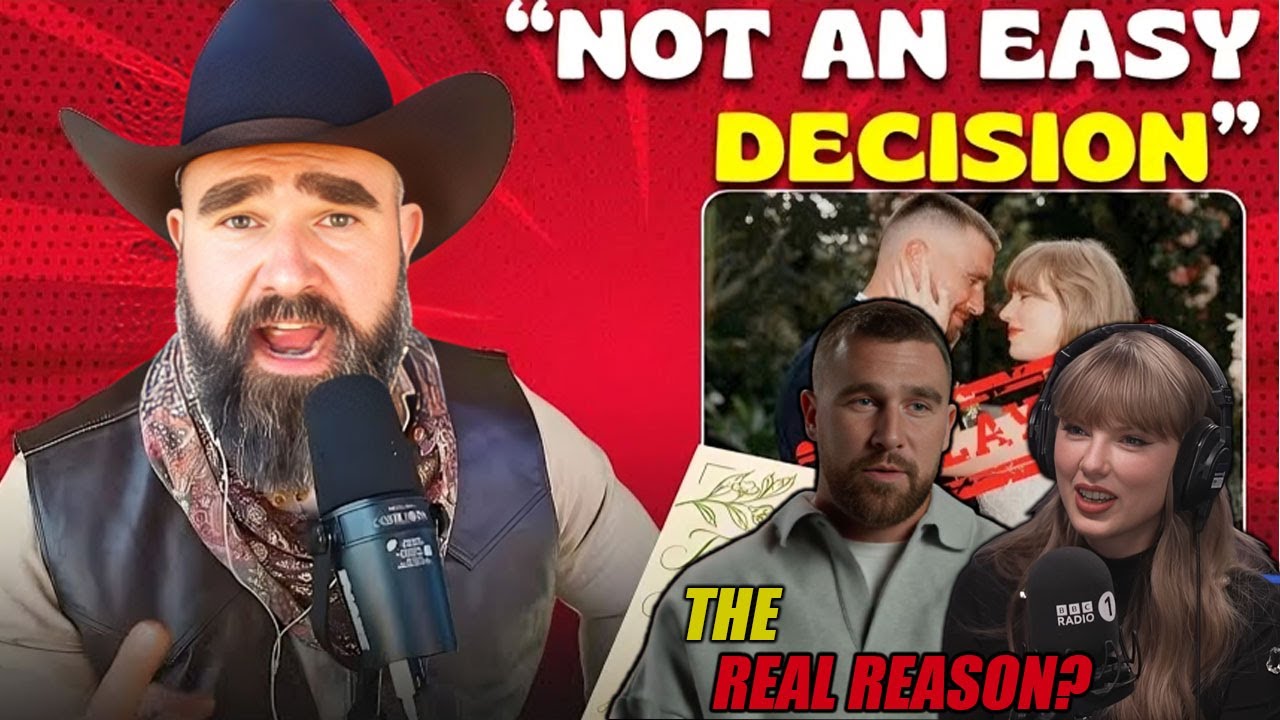 Jason Kelce Gets Emotional Talking About Travis & Taylor’s Wedding Delay