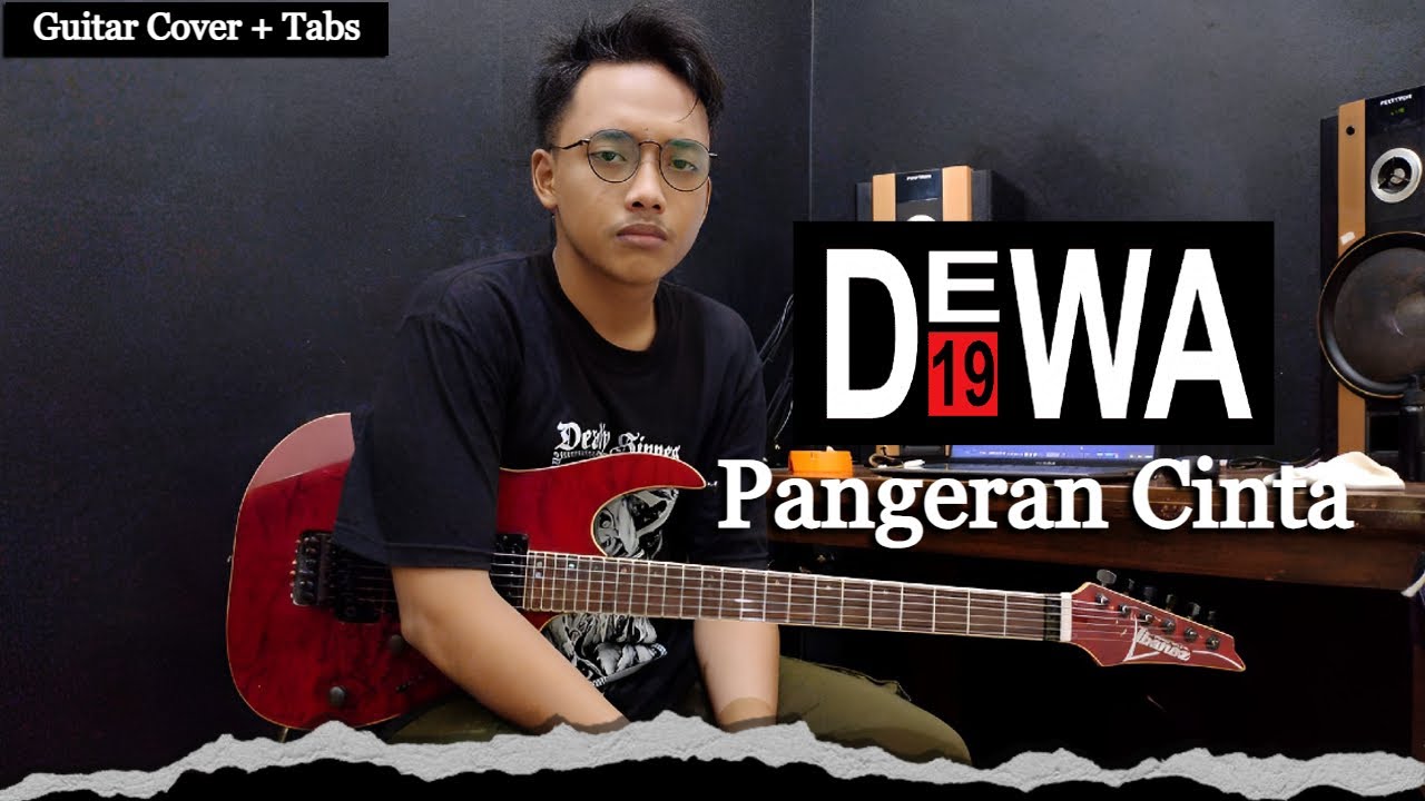 Dewa 19 - Pangeran Cinta | GUITAR COVER + Screen Tabs