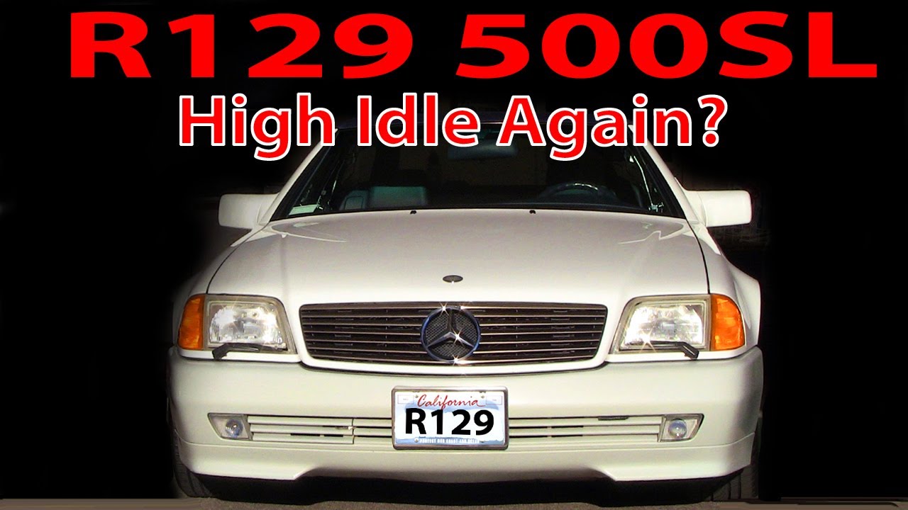 500SL 1991 года выпуска. Проблемы с высокими оборотами холостого хода! Что? СНОВА?