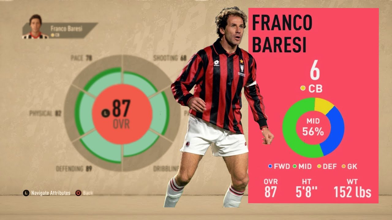 This Franco Baresi build is a CLEAN SHEET MACHINE on Fifa 20 Pro Clubs