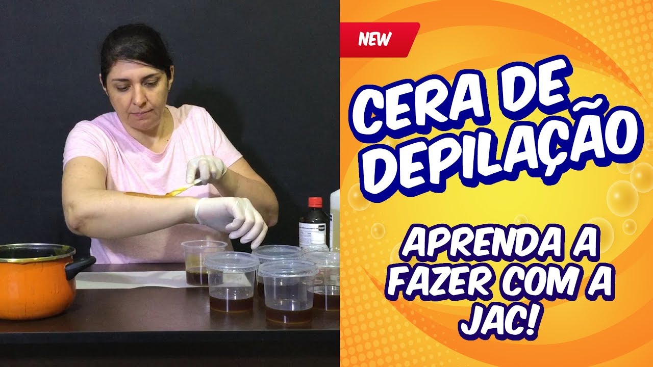 COMO FAZER CERA DE DEPILAÇÃO - MÉTODO ESPANHOL