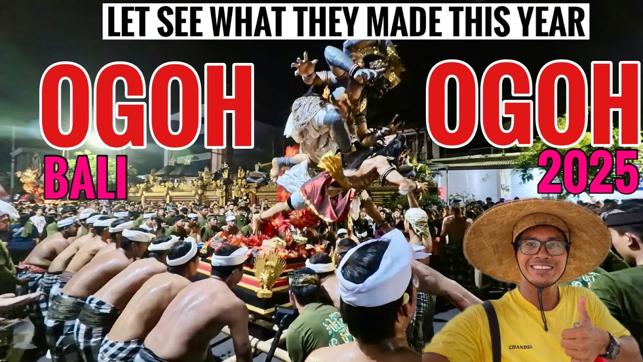 Bali Ogoh Ogoh March 2025, I couldn’t believe it how busy it is!