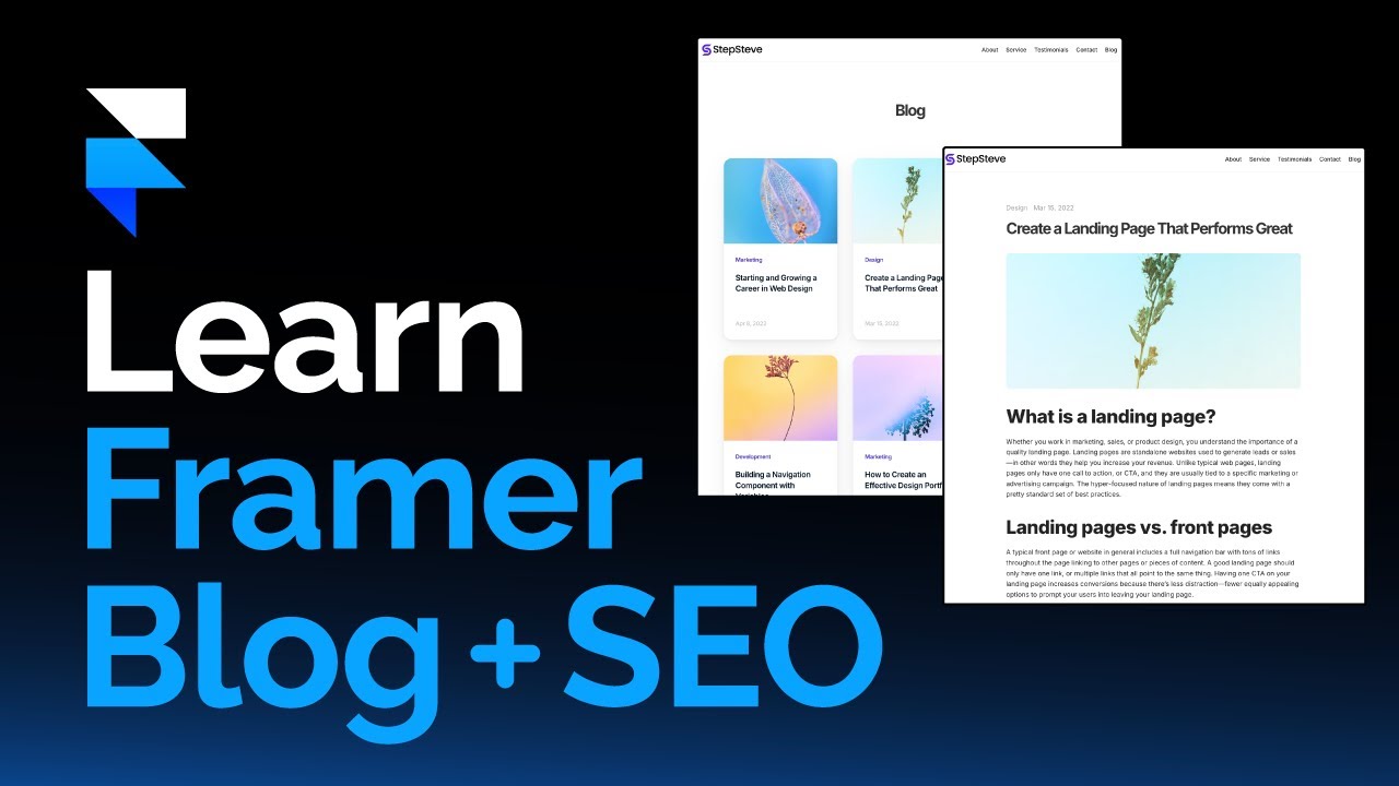 How to Add a CMS Blog to Framer and Boost SEO in 30 Minutes