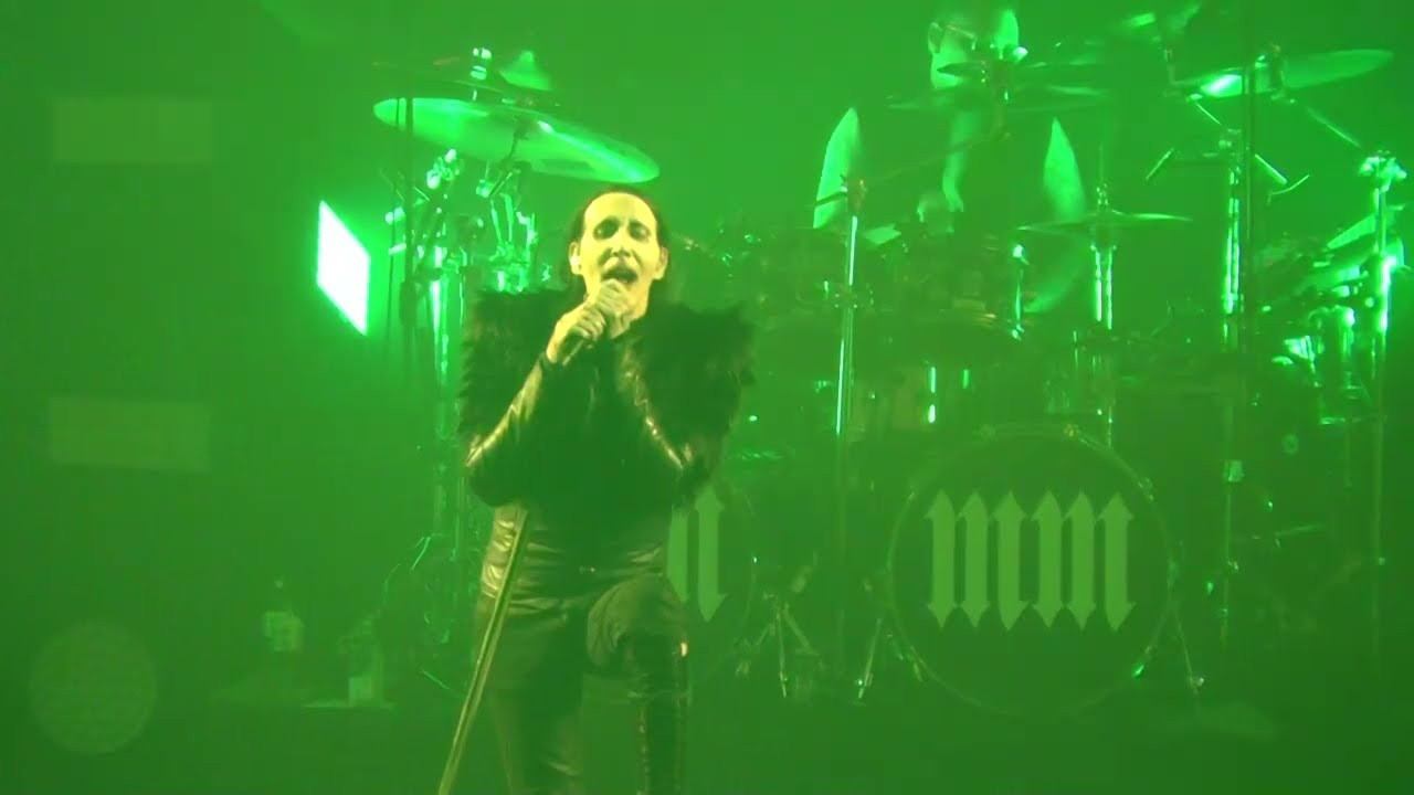 Marilyn Manson - The Dope Show (with band introduction) - live Brno 14.2.2025
