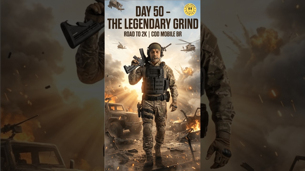 🔴LIVE: Day 50: THE ULTIMATE GRIND! ⚡ Day 50: Road to 2K Starts Now | #Live #CODM #CODMobile