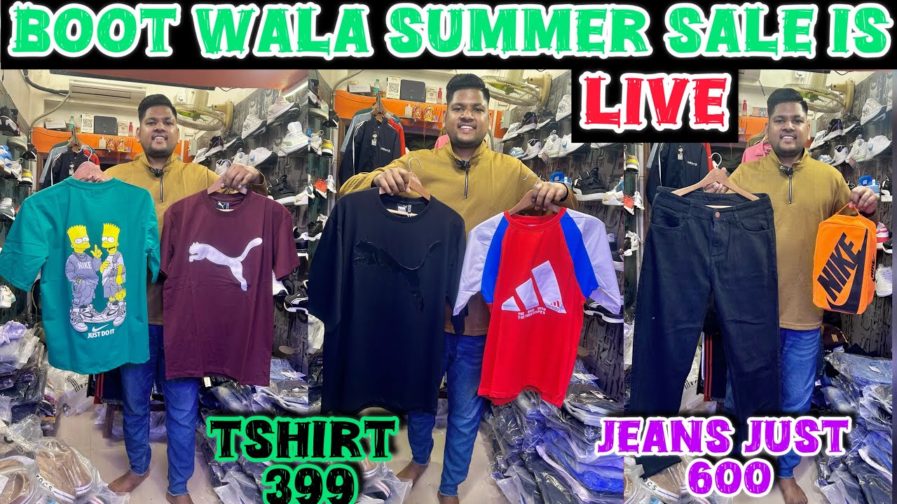 Cheapest cloth store in Kolkata | cheapest summer sale in Kolkata | boot wala 