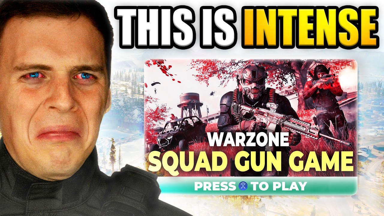 *НОВЫЙ* GUN GAME в Warzone доводит меня до сердечного приступа