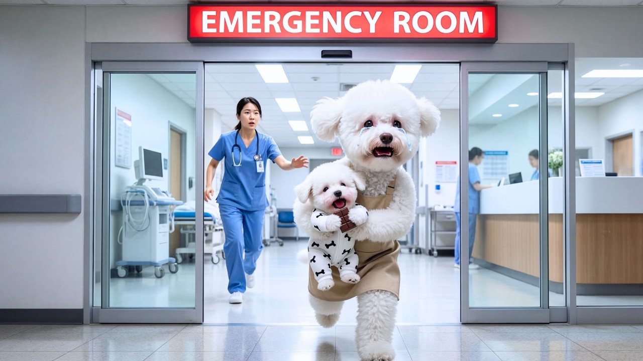 Baby Puppy Ate Something It Shouldn't Have 🥺🩺... The Doctor's Diagnosis Will Shock Mom Dog