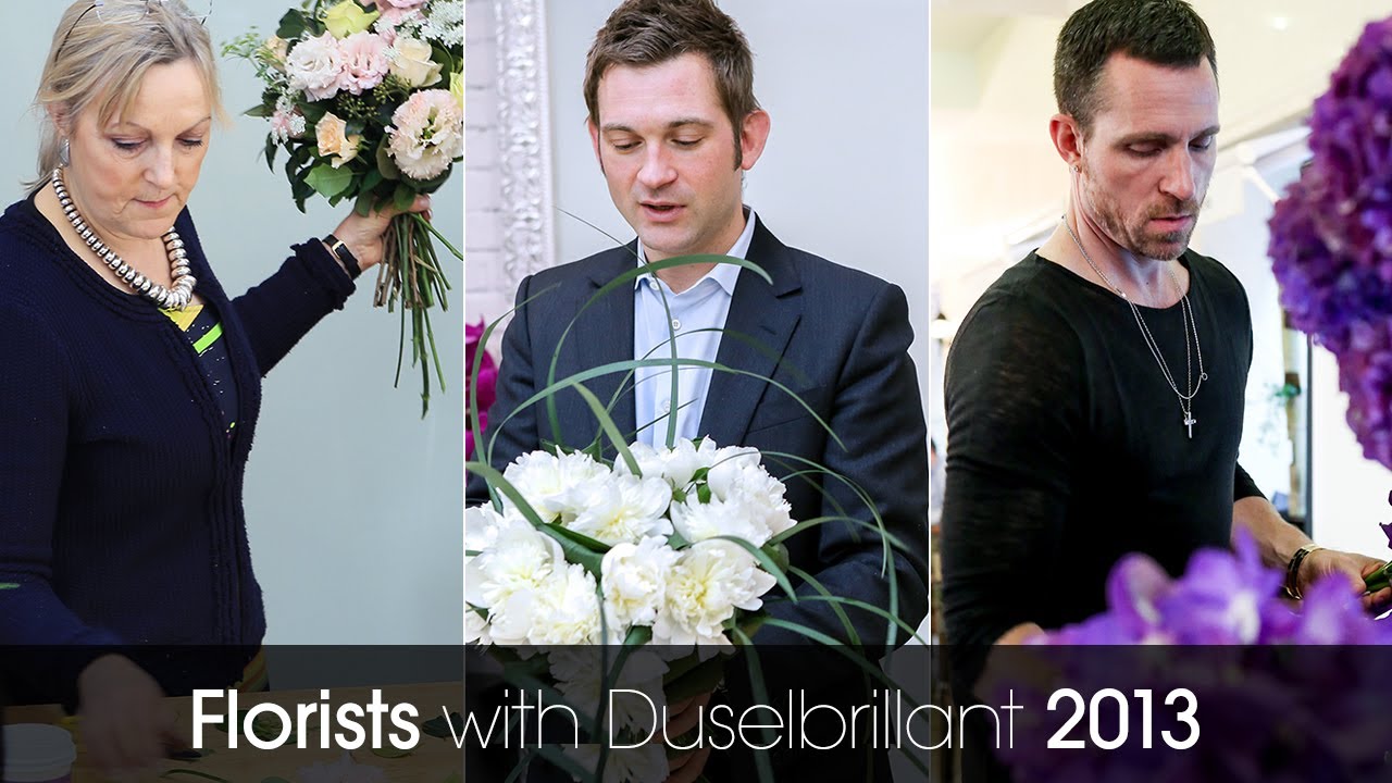 Paula Pryke, Nicolai Bergmann, Jeff Leatham with Duselbrillant 듀셀브리앙에서 열린 원데이클래스