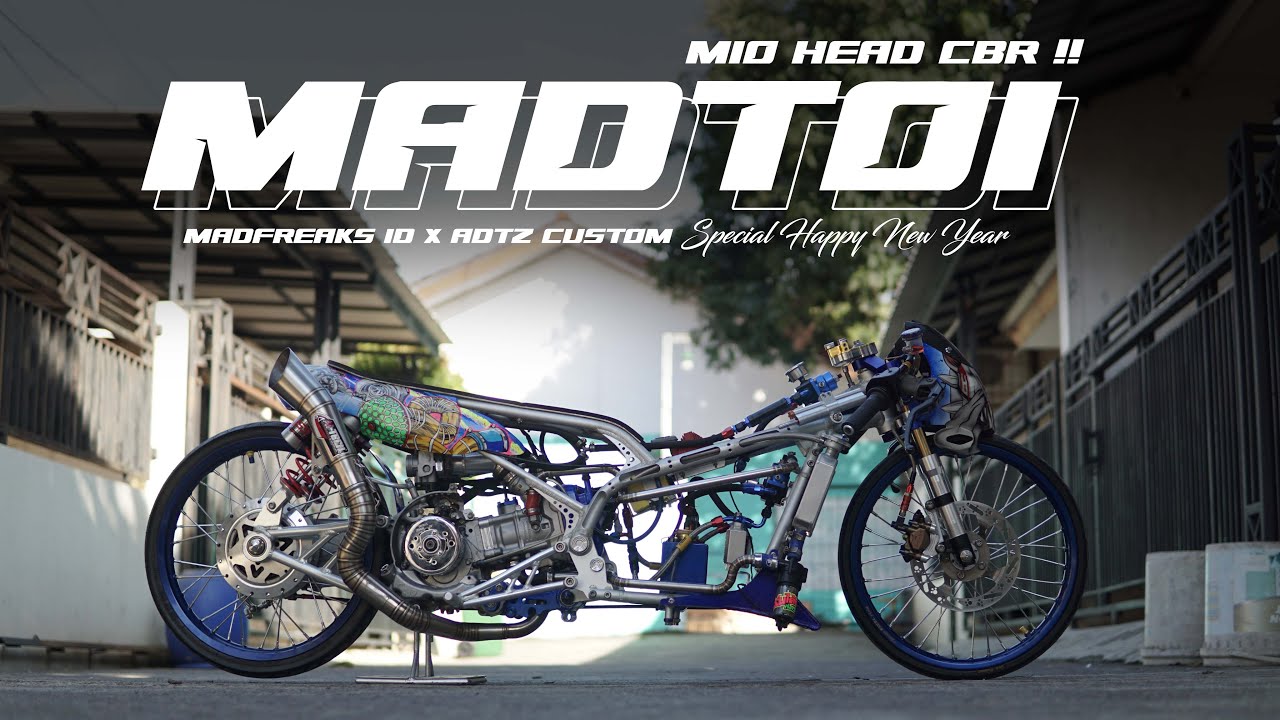 MIO PAKAI HEAD CBR !! REVIEW MODIFIKASI YAMAHA MIO DOHC RACING SUPER OPEN BY ADTZ CUSTOM - EPS 020