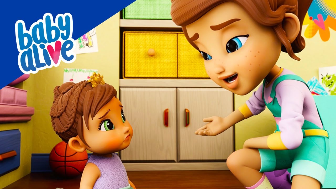 Baby Alive Official 🥹 Who Upset Princess Ellie Doll? 💦 Kids Videos 💕