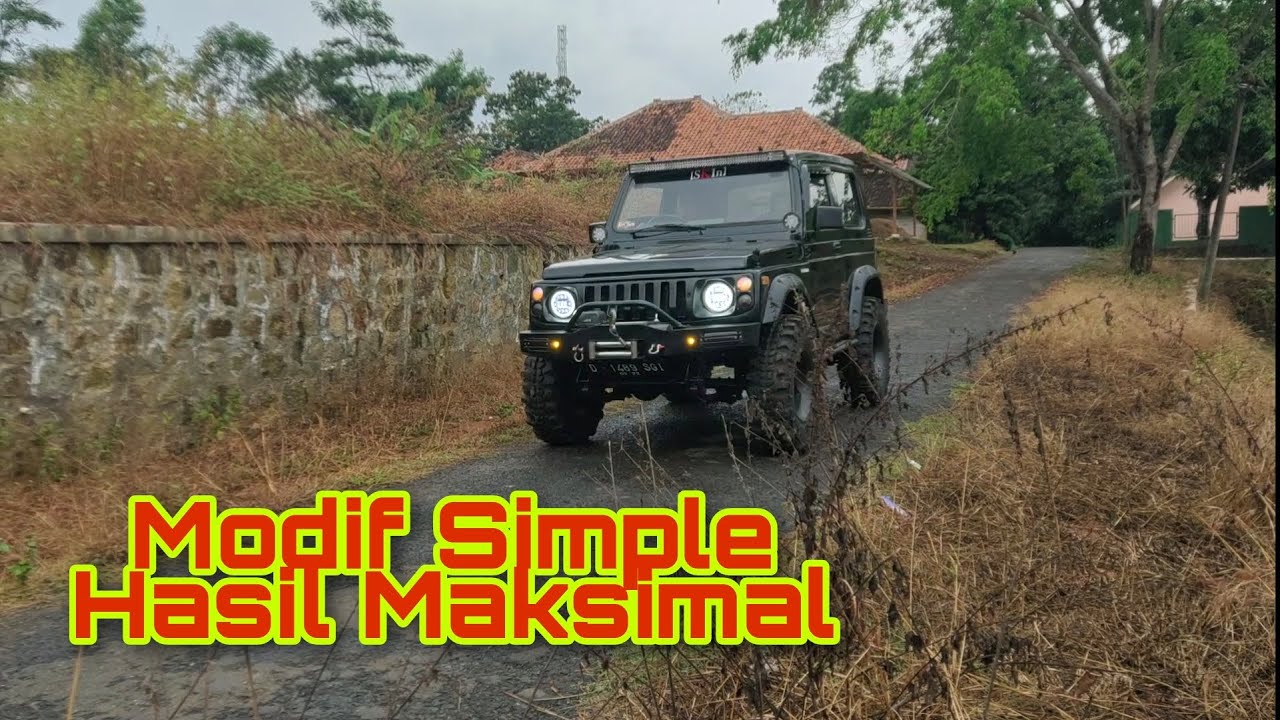 Bikin Ganteng Suzuki Jimny Katana dengan 20 Juta saja