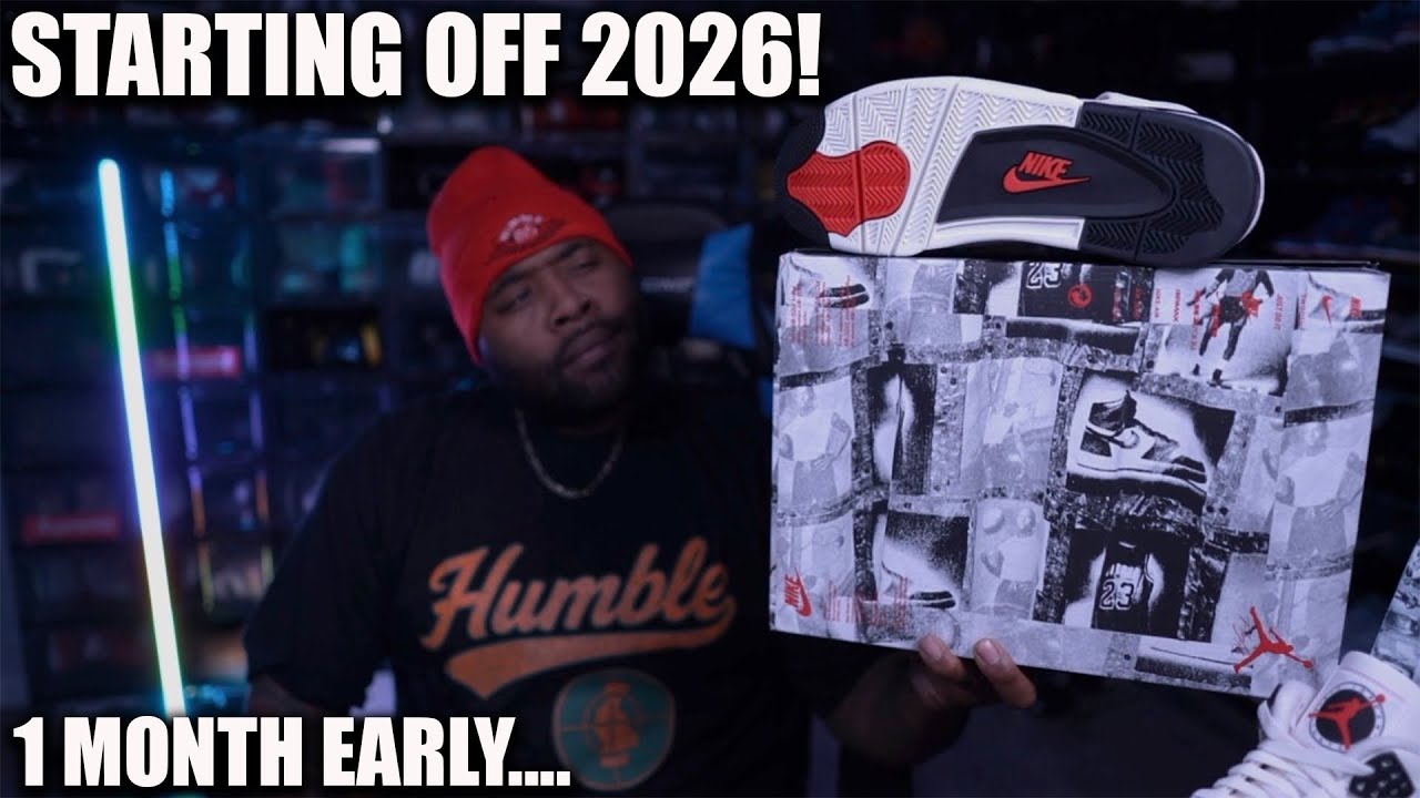 MONTH EARLY: FIRST AIR JORDAN 4 RELEASE OF 2026 IS HERE