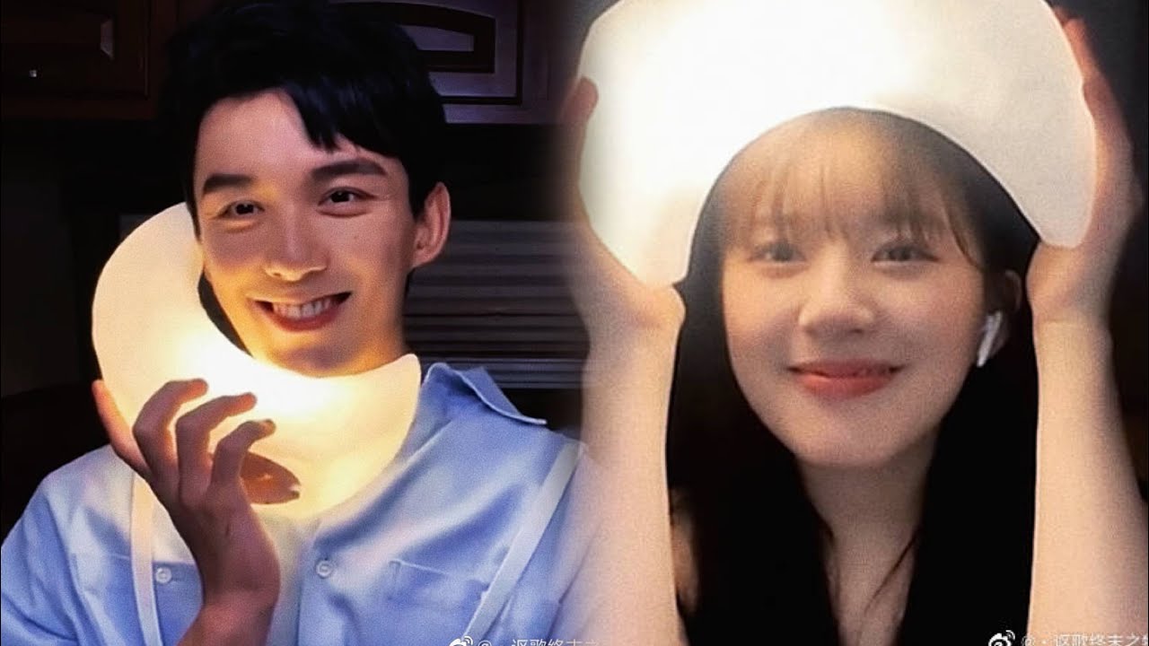 Zhao Lusi & WuLei at #lovelikethegalaxy farewell live broadcast