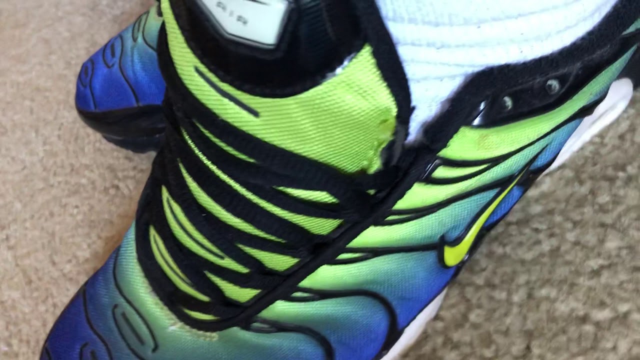 more Nike Tn Air Max Plus with white OTC Hanes tube socks