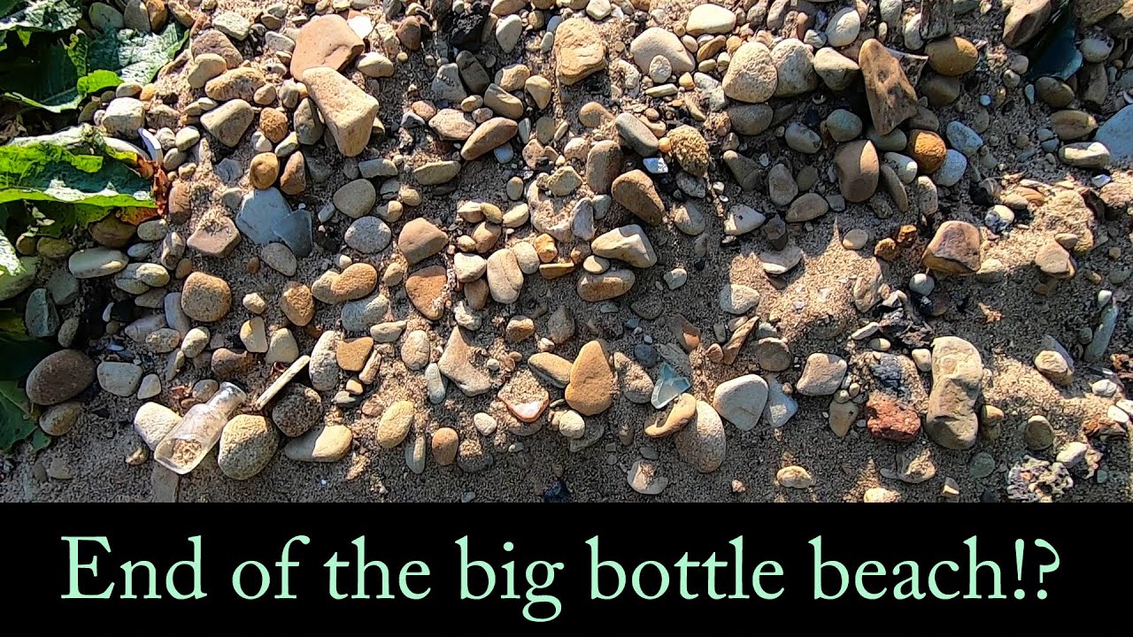 Return to the big bottle dump. A mudlarking adventure.