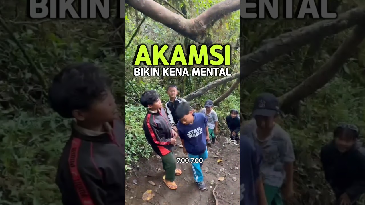 Fenomena Akamsi, bikin para pendaki gunung kena mental 