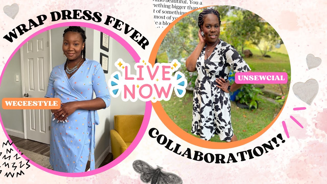 Wrap Dress Fever | Collab with WeCeeStyle | Butterick 5030 review