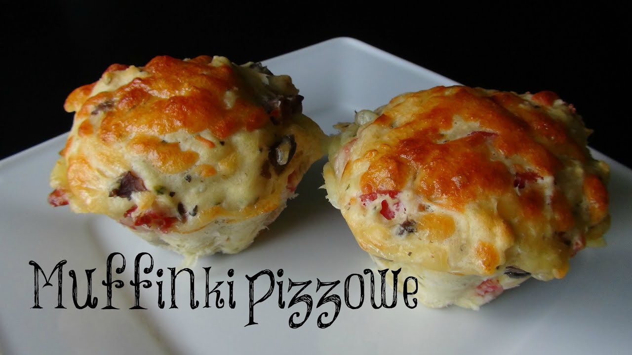 MUFFINKI PIZZOWE SZYBKIE I PRZEPYSZNE SZUSZGOTUJE