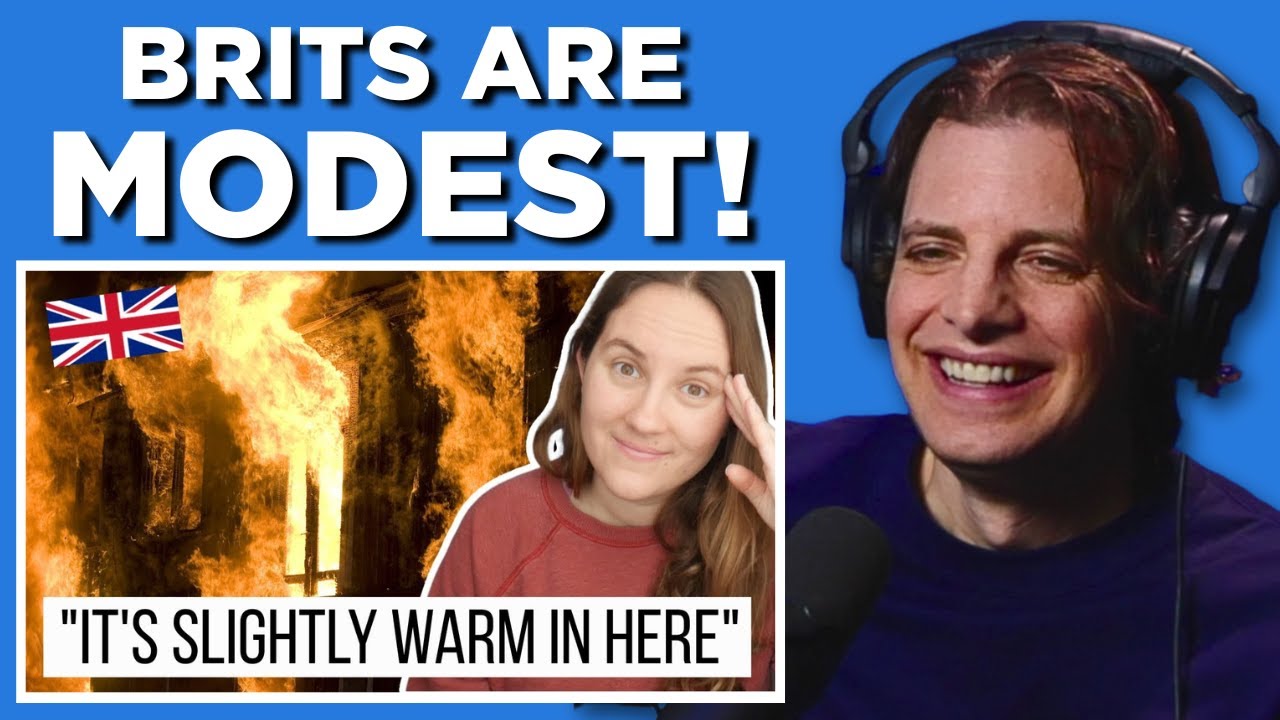 American Reacts to Why Brits Understate and Americans Exaggerate!