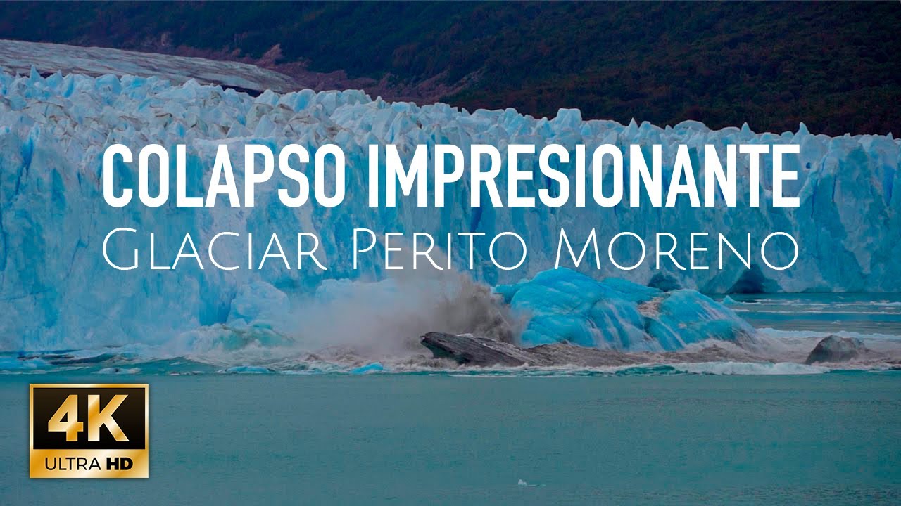 ❄️ Desprendimiento HISTÓRICO Glaciar Perito Moreno ❄️ Base collapse glacier amazing | Lean Gon