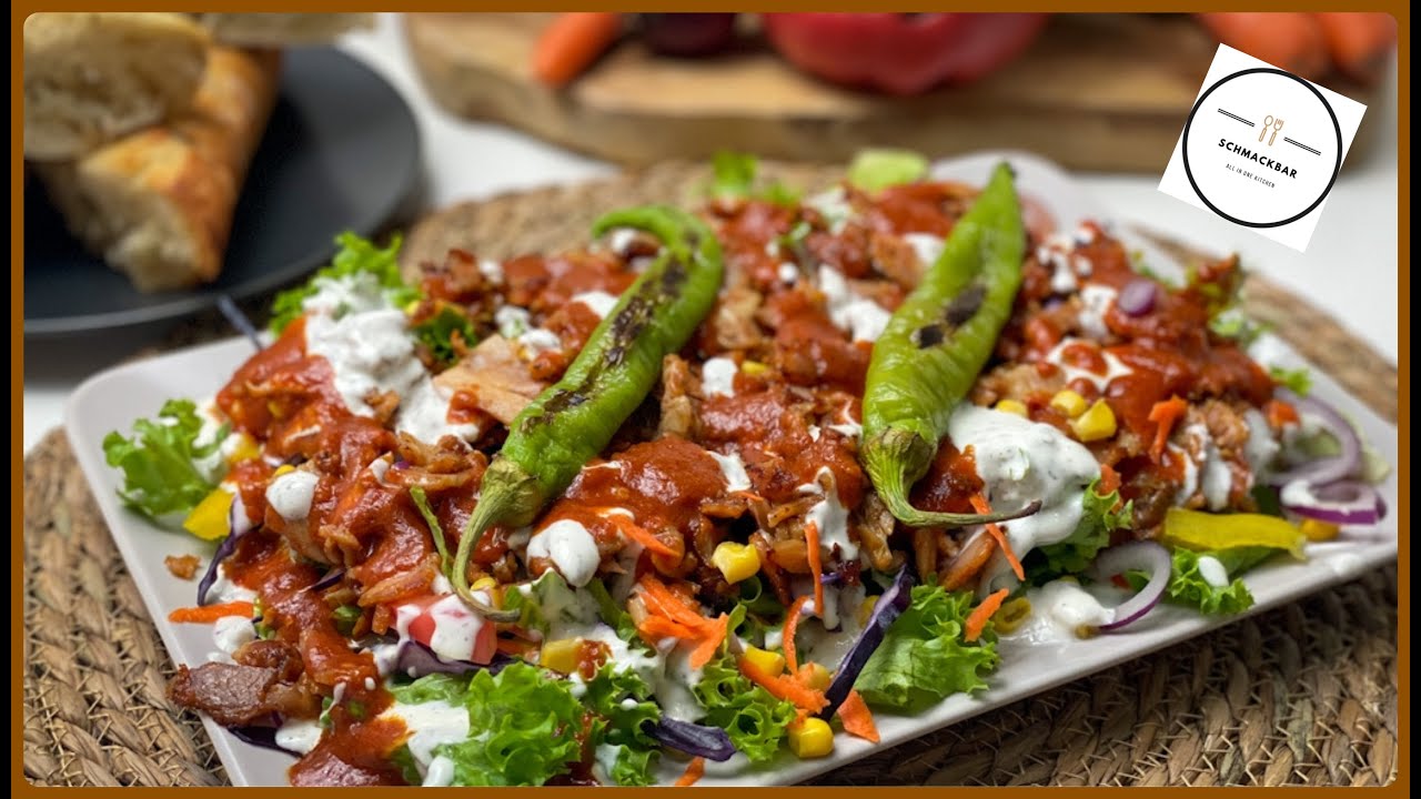 Der BESTE D&ouml;nerteller f&uuml;r Zuhause! einfach selbermachen, HAMMER So&szlig;en Rezepte 👌