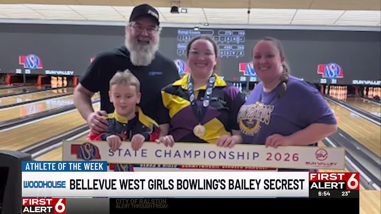 Athlete of the Week: Bellevue West Girls Bowling's Bailey Secrest