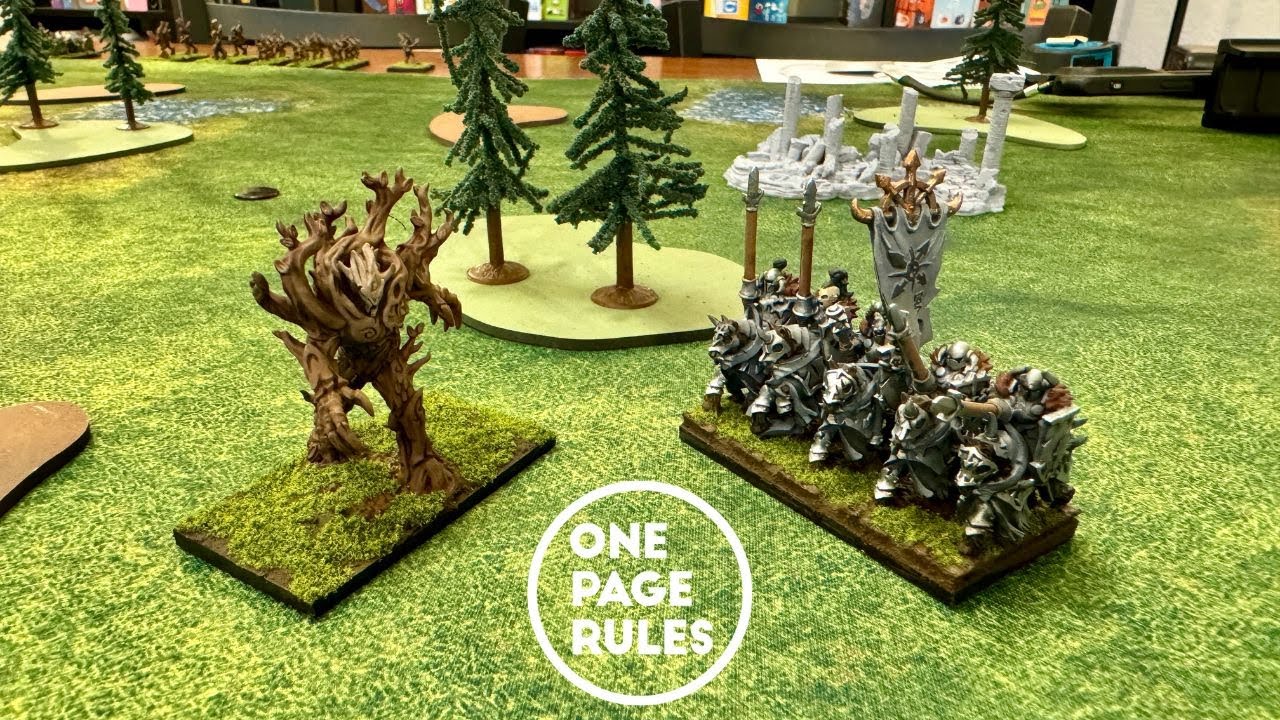One Page Rules Age of Fantasy Regiments Battle Report Havoc vs Elves 20240907
