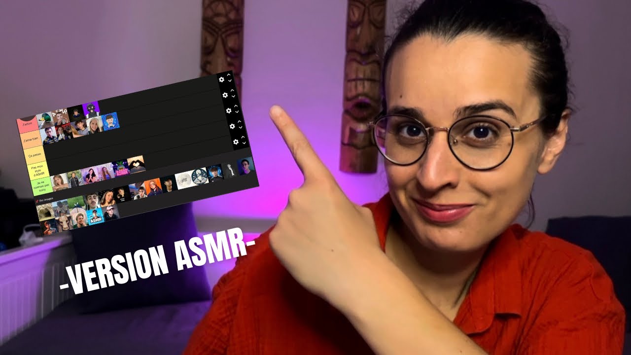 ASMR FR | TIERLIST DE MES ASMR ARTISTES PRÉFÉRÉS ❤️ 