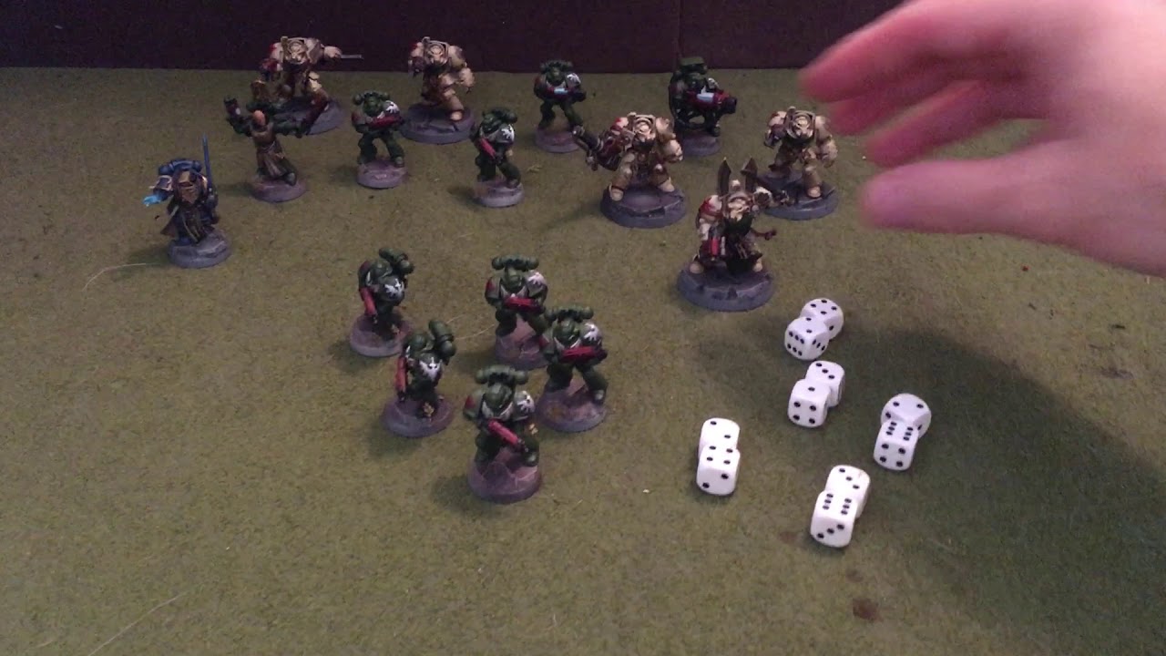 Warhammer 40K: Как бросать кости