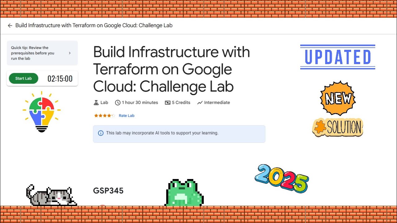 Build Infrastructure with Terraform on Google Cloud: Challenge Lab #GSP345 #qwiklabs 2025 [Updated]🚀