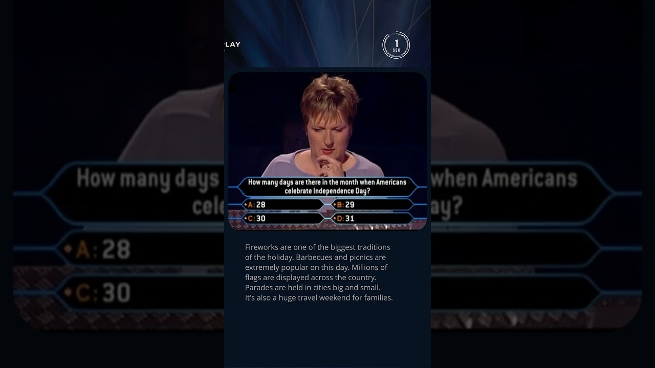 How Many Days Are in America’s Independence Month?🇺🇸 