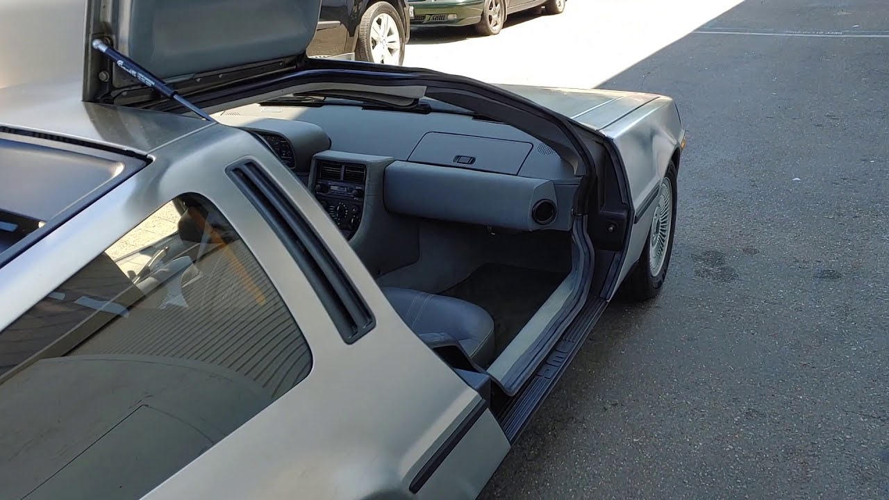 Delorean test drive