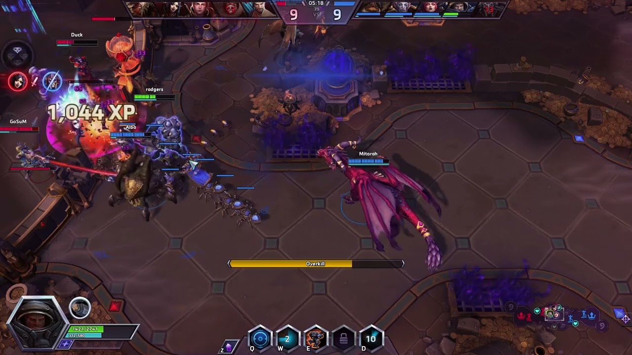 Heroes of the storm - ARAM - Tychus, it's about damn time!