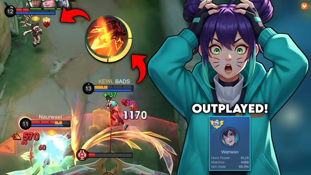 TOP GLOBAL WANWAN MOST INSANE .1hp OUTPLAYED IN MLBB HISTORY!! (no clickbait)