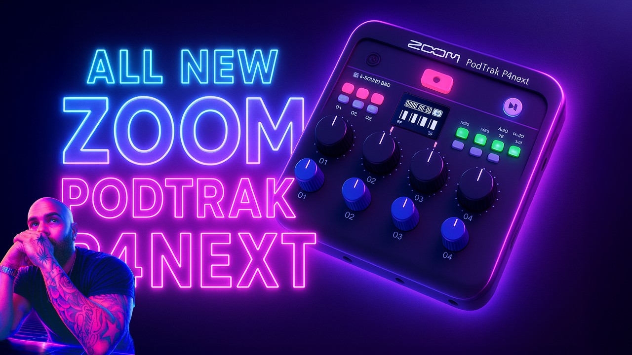 Zoom PodTrak P4next | The NEXT BIG THING