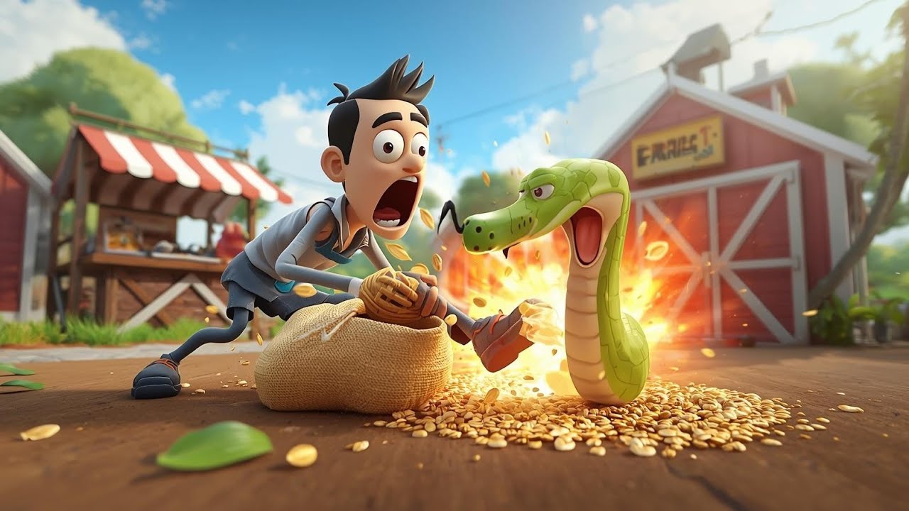 Snake Jumped Out 😱🐍 | Epic Funny Game Moment