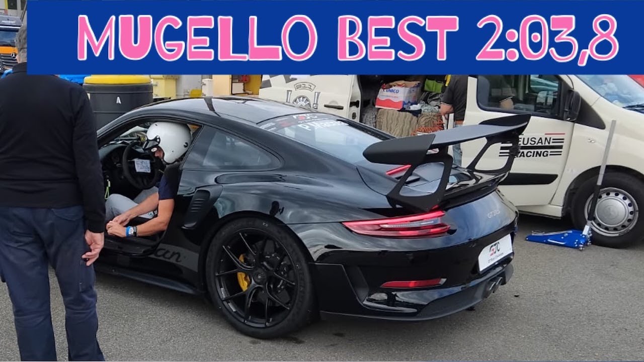 Mugello Porsche 991.2 GT3 RS Best 2:03,8