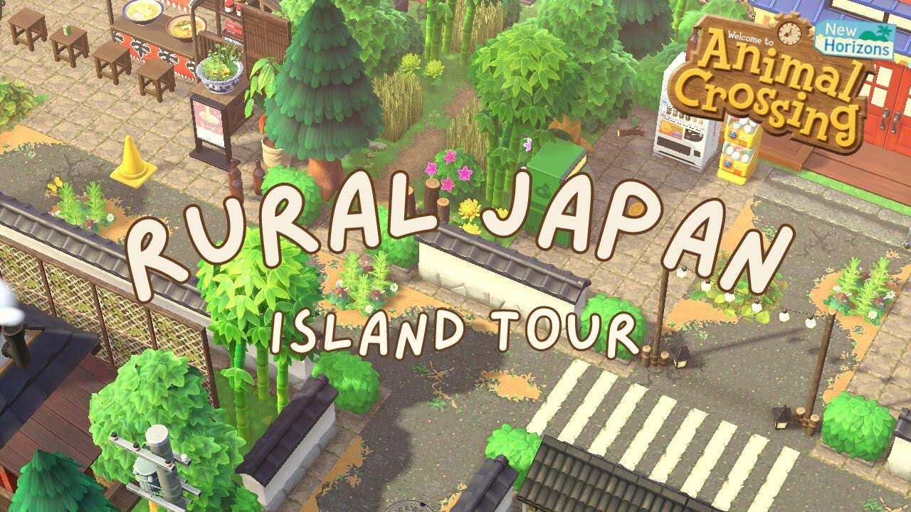 My Rural Japan Island Tour | Animal Crossing New Horizons