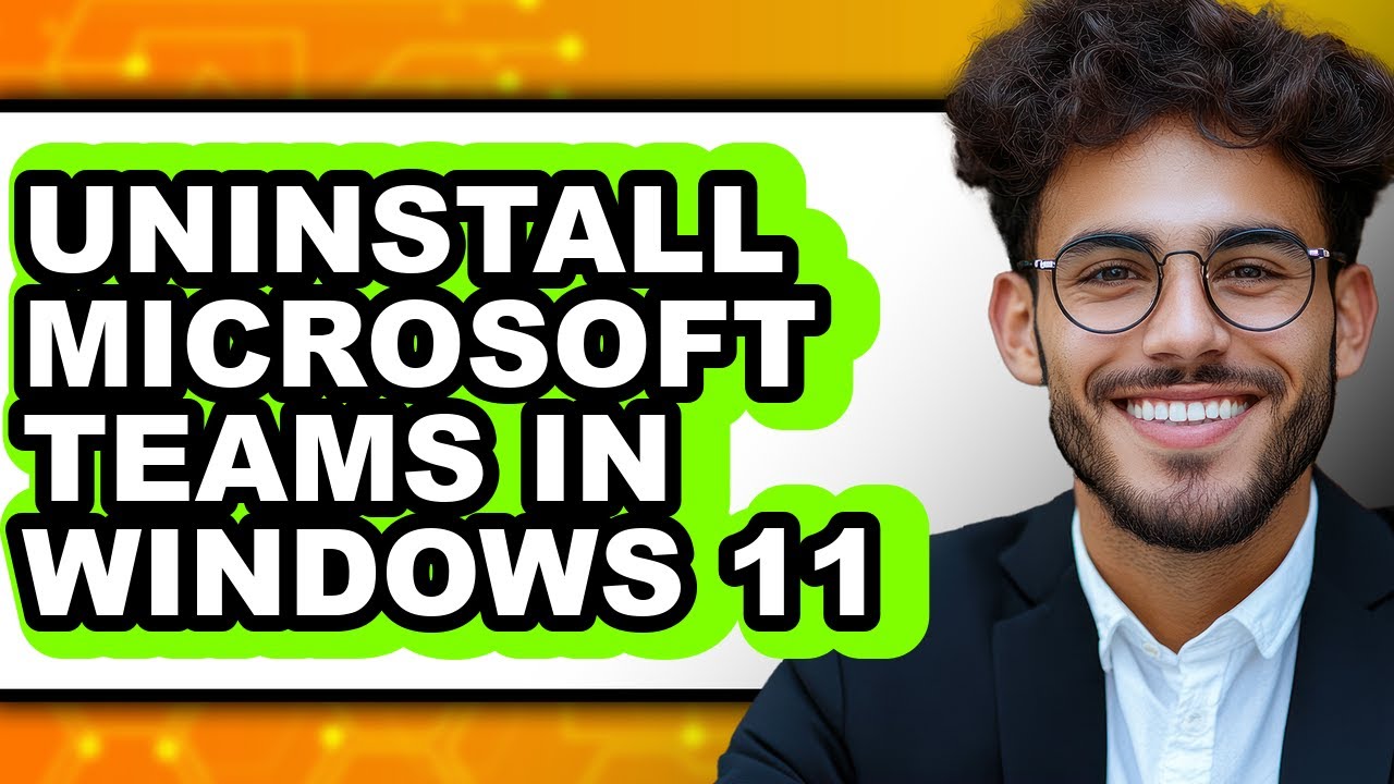 How to Uninstall Microsoft Teams in Windows 11 - Full Guide