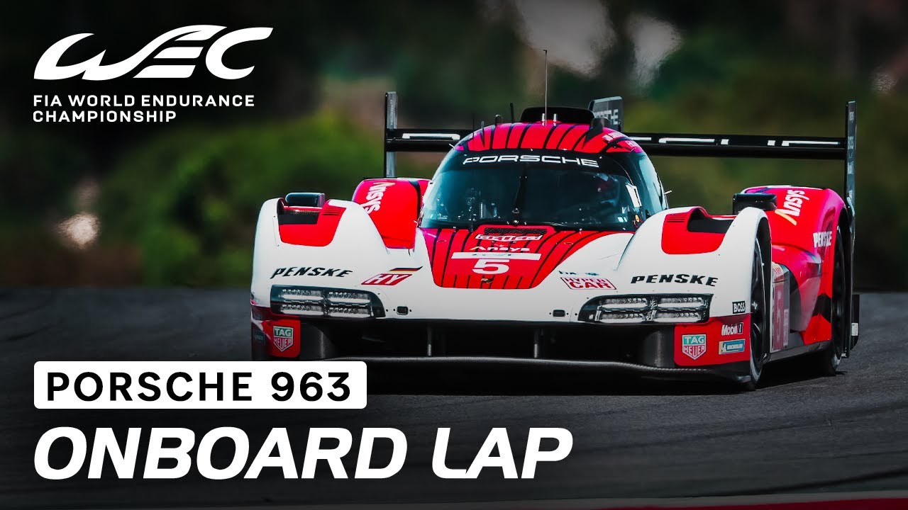 🤩 Jump aboard the Porsche 963 Hypercar with Michael Christensen I 2023 FIA WEC 6 Hours of Portimão
