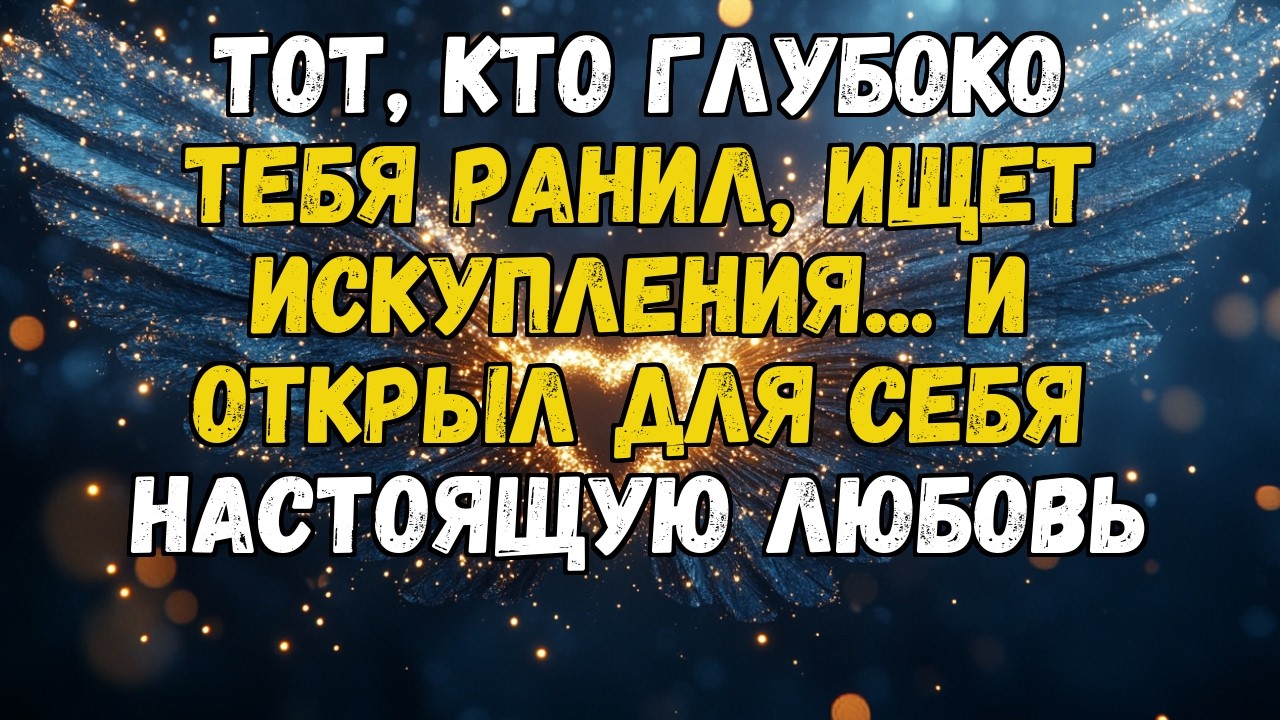 💌❤️ТОТ, КТО ГЛУБОКО ТЕБЯ РАНИЛ, ИЩЕТ ИСКУПЛЕНИЯ... И ОТКРЫЛ ДЛЯ СЕБЯ НАСТОЯЩУЮ ЛЮБОВЬ