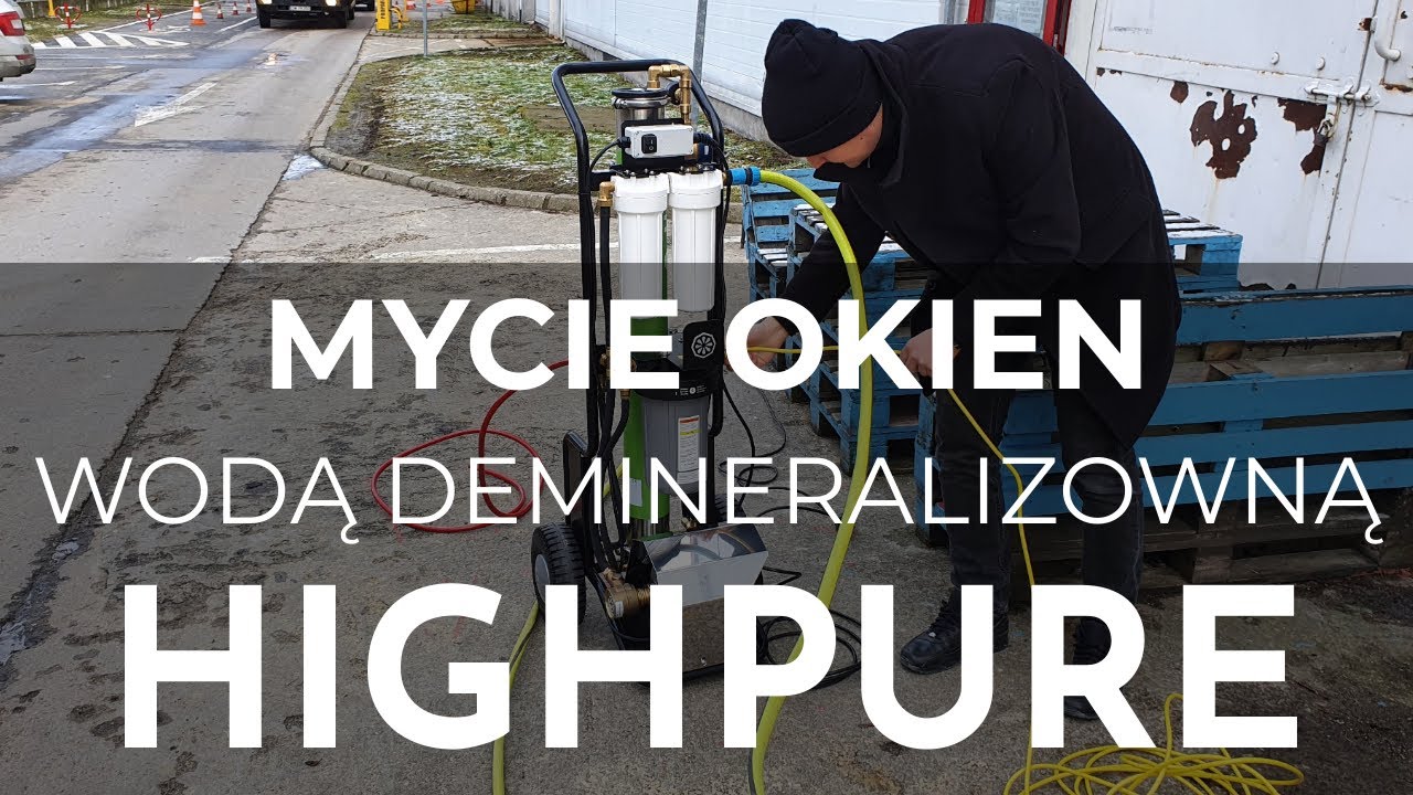Sprzęt do mycia wodą demineralizowaną 💦 Test urządzenia IPC HighPure